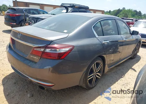 2017 Honda Accord Sport из США, поврежденный, VIN 1HGCR2F52HA054084